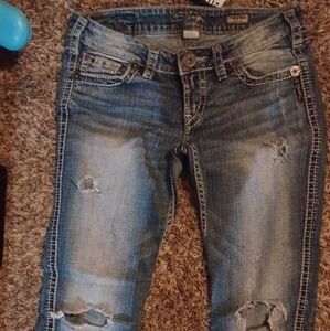 Silver jeans size 28